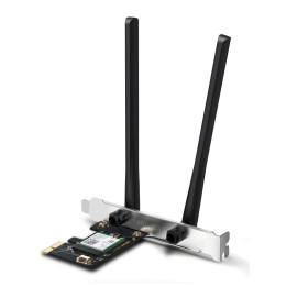 Mercusys MA80XE cartão de rede Interno WLAN   Bluetooth 3000 Mbit s