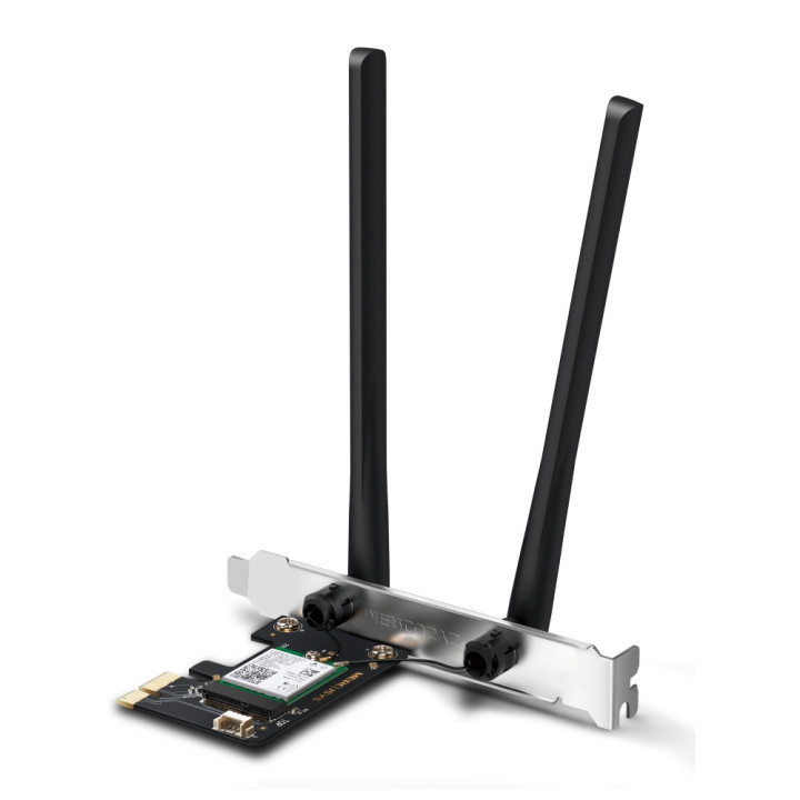 Mercusys MA80XE cartão de rede Interno WLAN   Bluetooth 3000 Mbit s