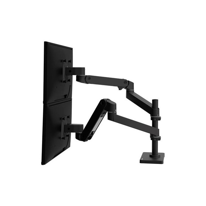 Ergotron LX Pro Series 45-690-292 montagem e suporte para monitores 68,6 cm (27") Secretária Preto