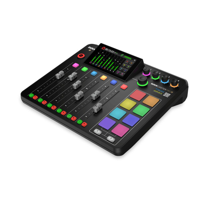 RØDE Caster Pro II Preto 37 botões