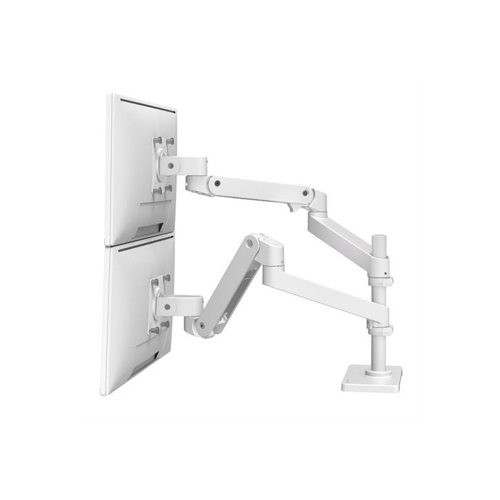 Ergotron LX Pro Series 45-690-290 montagem e suporte para monitores 68,6 cm (27") Secretária Branco