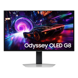 Samsung G81SF monitor de ecrã 68,6 cm (27") 3840 x 2160 pixels 4K Ultra HD OLED Prateado