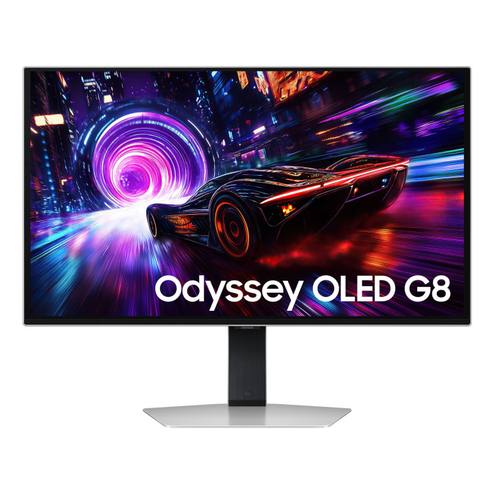 Samsung G81SF monitor de ecrã 68,6 cm (27") 3840 x 2160 pixels 4K Ultra HD OLED Prateado