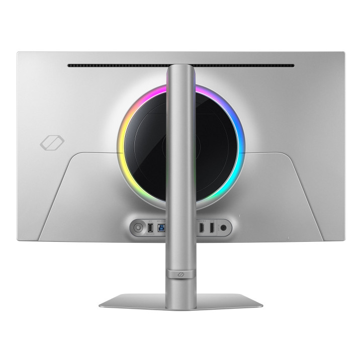 Samsung G81SF monitor de ecrã 68,6 cm (27") 3840 x 2160 pixels 4K Ultra HD OLED Prateado