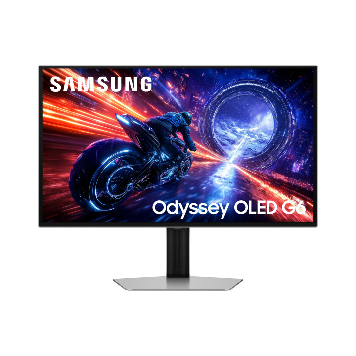 Samsung G60SF monitor de ecrã 68,6 cm (27") 2560 x 1440 pixels Quad HD OLED Prateado
