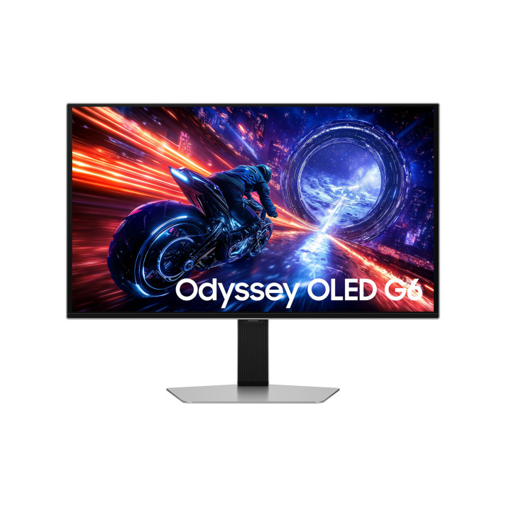 Samsung G60SF monitor de ecrã 68,6 cm (27") 2560 x 1440 pixels Quad HD OLED Prateado