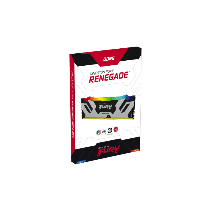 Kingston Technology FURY Renegade RGB módulo de memória 32 GB 1 x 32 GB DDR5 6400 MT s 288-pin DIMM