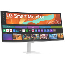 Monitor LG 34U601SA-W 34" Dual WQHD Branco