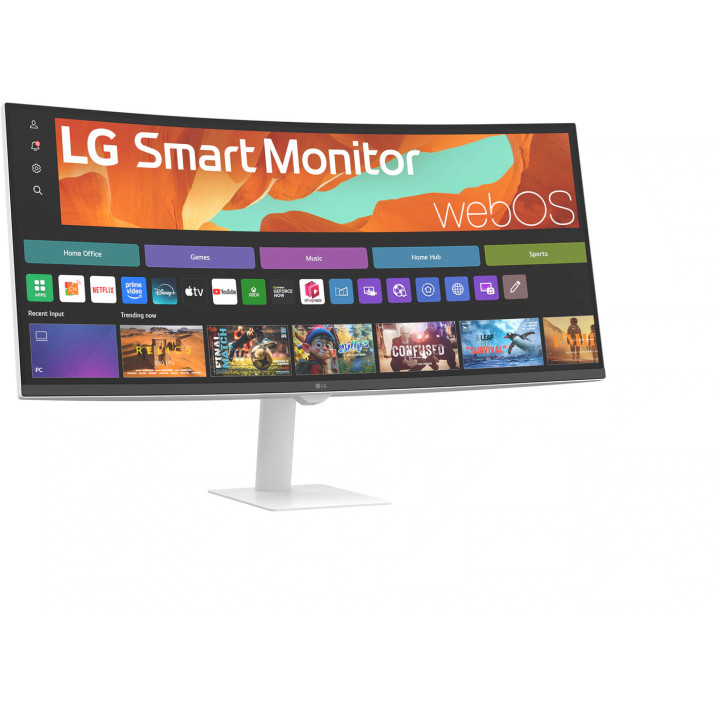 Monitor LG 34U601SA-W 34" Dual WQHD Branco