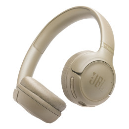 JBL Tune 530BT Auscultadores Sem fios Fita de cabeça Chamadas Música USB Type-C Bluetooth Bege