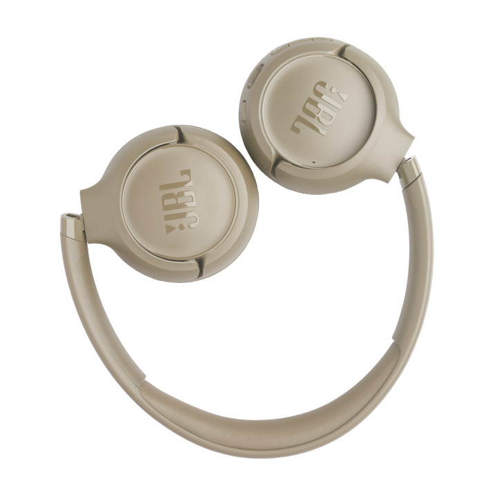 JBL Tune 530BT Auscultadores Sem fios Fita de cabeça Chamadas Música USB Type-C Bluetooth Bege