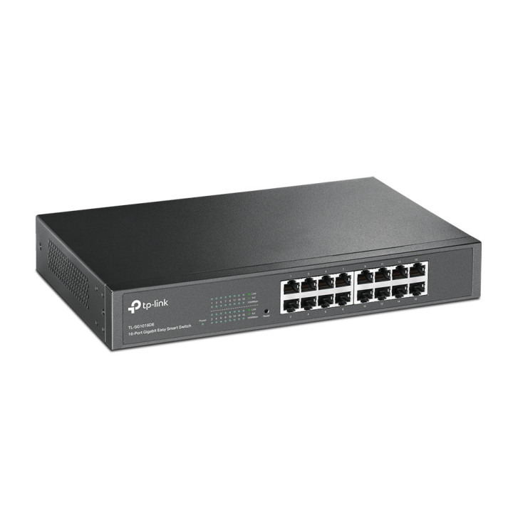 TP-Link TL-SG1016DE switch de rede Gerido L2 Gigabit Ethernet (10 100 1000) Preto