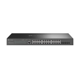 TP-Link Omada SG3428XMP switch de rede Gerido L2+ Gigabit Ethernet (10 100 1000) Power over Ethernet (PoE) 1U Preto