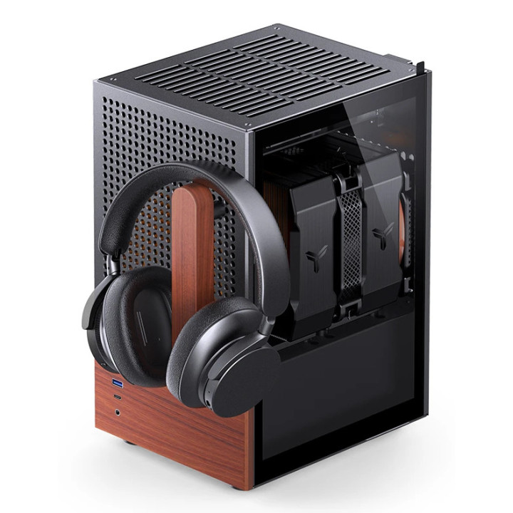 Jonsbo T6 Midi Tower Preto, Madeira