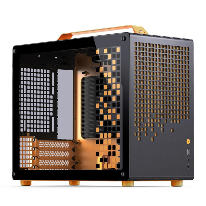 Jonsbo Z20 Orange Black Mini Tower Preto, Laranja