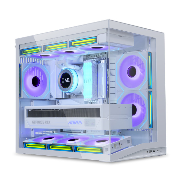 Lian Li 011 Dynamic Mini O11 DYNAMIC MINI V2 Mini Tower Branco