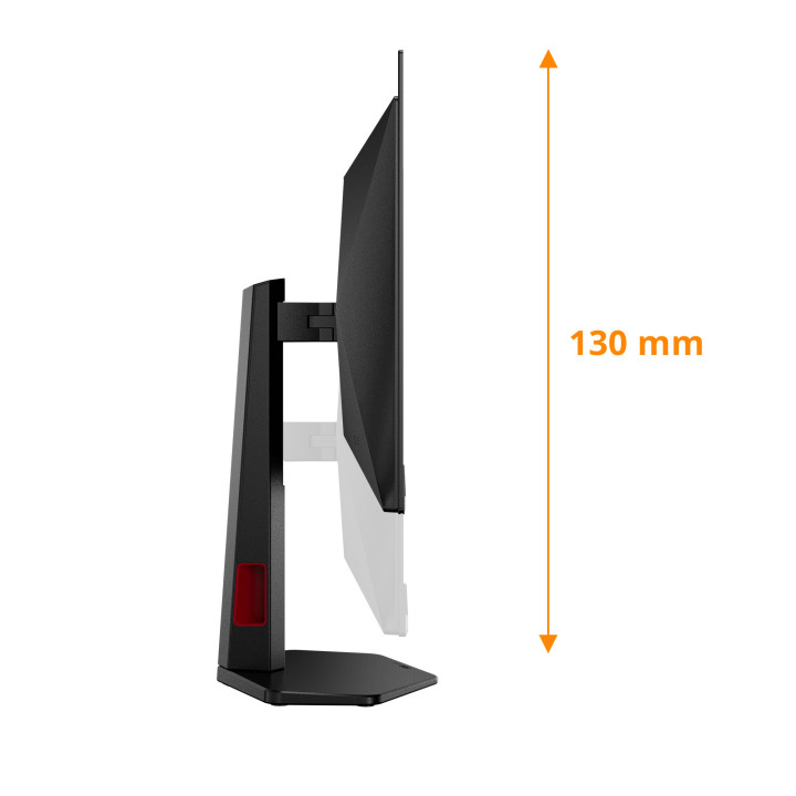 AOC G4 Q27G4SDR monitor de ecrã 67,3 cm (26.5") 2560 x 1440 pixels Quad HD QD-OLED Preto, Vermelho