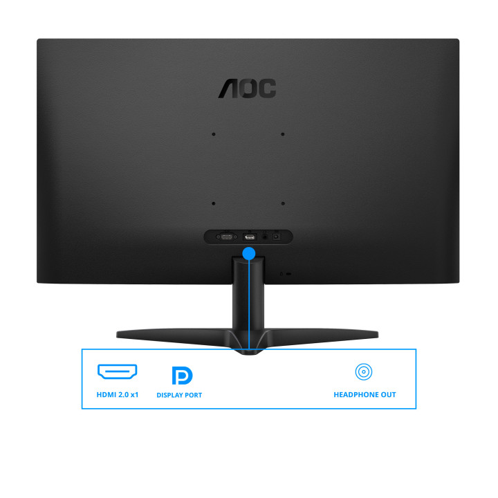 AOC B3 Q27B36X monitor de ecrã 68,6 cm (27") 2560 x 1440 pixels Quad HD LED Preto