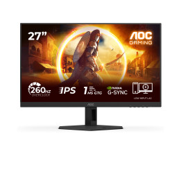 AOC G4 27G4ZRE monitor de ecrã 68,6 cm (27") 1920 x 1080 pixels Full HD LED Preto, Vermelho