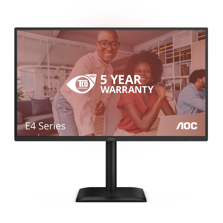 AOC 27E4U monitor de ecrã 68,6 cm (27") 1920 x 1080 pixels Full HD LED Preto