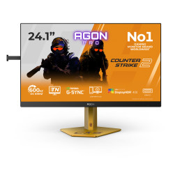 AOC AGON PRO CS24A monitor de ecrã 61,2 cm (24.1") 1920 x 1080 pixels Full HD LED Preto