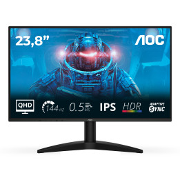 AOC B3 Q24B36X monitor de ecrã 60,5 cm (23.8") 2560 x 1440 pixels Quad HD LED Preto