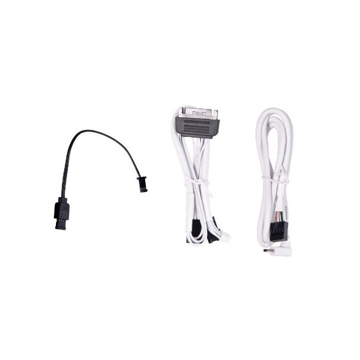 Lian Li GA II LCD Processador Kit de arrefecimento líquido 36 cm Branco 1 unidade(s)