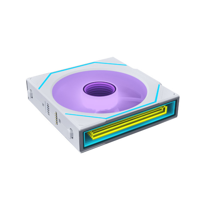Lian Li Uni Fan 14RSLIN1W1W Sistema de Arrefecimento de Computador Caixa de computador Ventoinha 14 cm Branco 1 unidade(s)