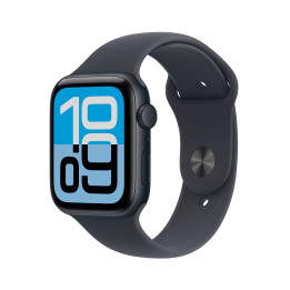 Apple Watch SE (3nd generation) OLED 44 mm Digital 368 x 448 pixels Ecrã táctil Preto Wi-Fi GPS