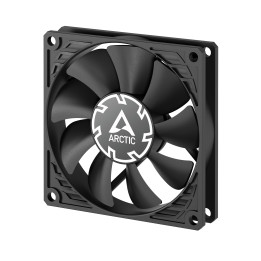 ARCTIC P8 Slim PWM PST Caixa de computador Ventoinha 8 cm Preto 1 unidade(s)