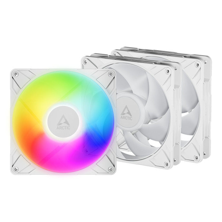 ARCTIC Freezer P14 Pro A-RGB (White) - 3 Pack Caixa de computador Ventoinha 14 cm Branco 1 unidade(s)