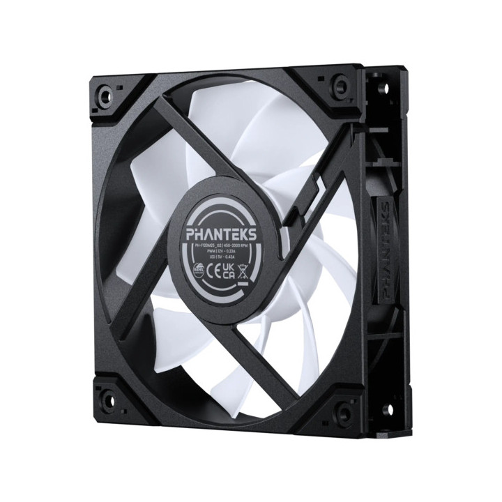 Phanteks M25 Caixa de computador Ventoinha 12 cm Preto