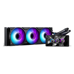 Phanteks Glacier One 360M25 LCD Processador Refrigerador líquido all-in-one 12 cm Preto 1 unidade(s)