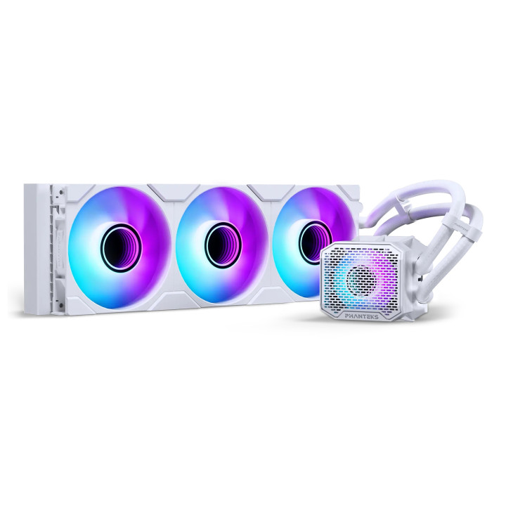 Phanteks Glacier One 360M25G2 Caixa de computador Kit de arrefecimento líquido 12 cm Branco 1 unidade(s)