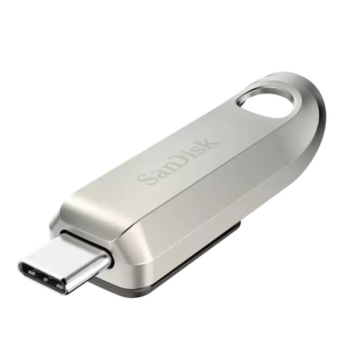 SanDisk SDCZ75-128G-G46 unidade de memória USB 128 GB USB Type-C 3.2 Gen 1 (3.1 Gen 1) Prateado