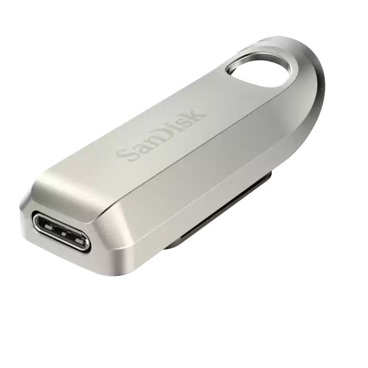 SanDisk SDCZ75-128G-G46 unidade de memória USB 128 GB USB Type-C 3.2 Gen 1 (3.1 Gen 1) Prateado