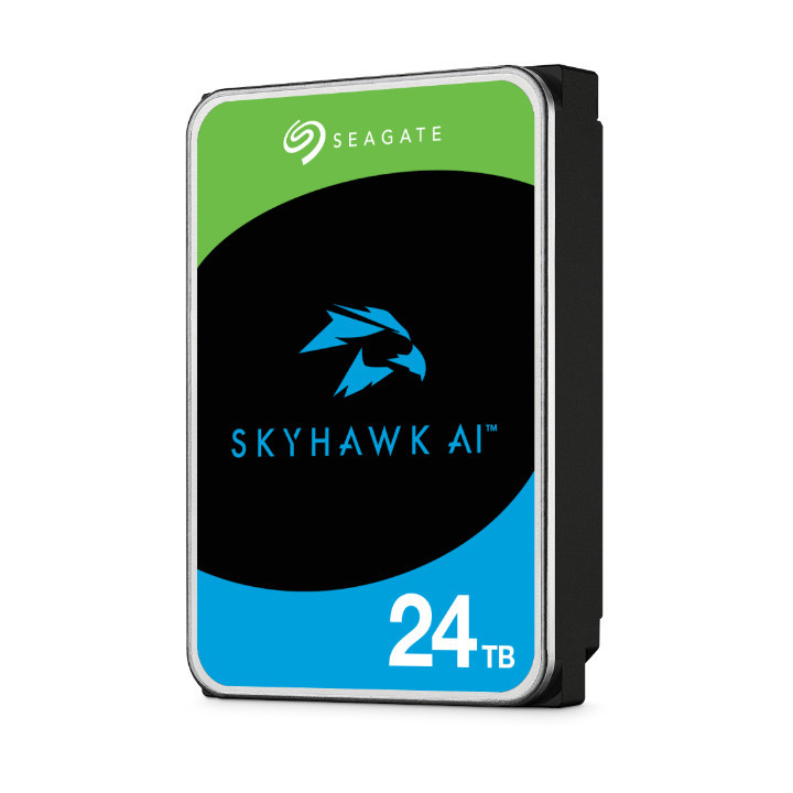 Seagate SkyHawk AI unidade de disco rígido 24 TB 7200 RPM 512 MB 3.5" Serial ATA III