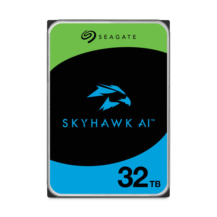 Seagate SkyHawk AI unidade de disco rígido 32 TB 512 MB 3.5" Serial ATA III