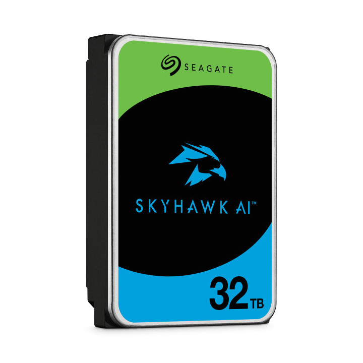 Seagate SkyHawk AI unidade de disco rígido 32 TB 512 MB 3.5" Serial ATA III