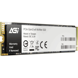 Disco SSD AGI AI298 M.2 NVMe Gen3 x4 512 GB