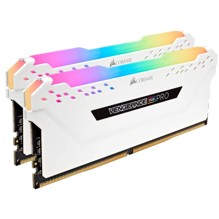 Corsair Vengeance RGB Pro CMW16GX4M2E3200C16W módulo de memória 16 GB 2 x 8 GB DDR4 288-pin DIMM