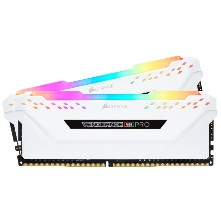Corsair Vengeance RGB Pro CMW16GX4M2E3200C16W módulo de memória 16 GB 2 x 8 GB DDR4 288-pin DIMM