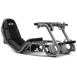 Cockpit Next Level Racing F-GT Pro Racing Grey - Cadeira Gaming Simulação