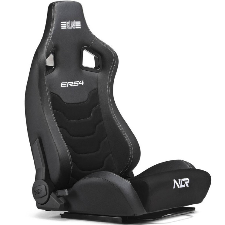 Assento de Competição Next Level Racing ELITE ERS4 Pele e Camurça Reclinável