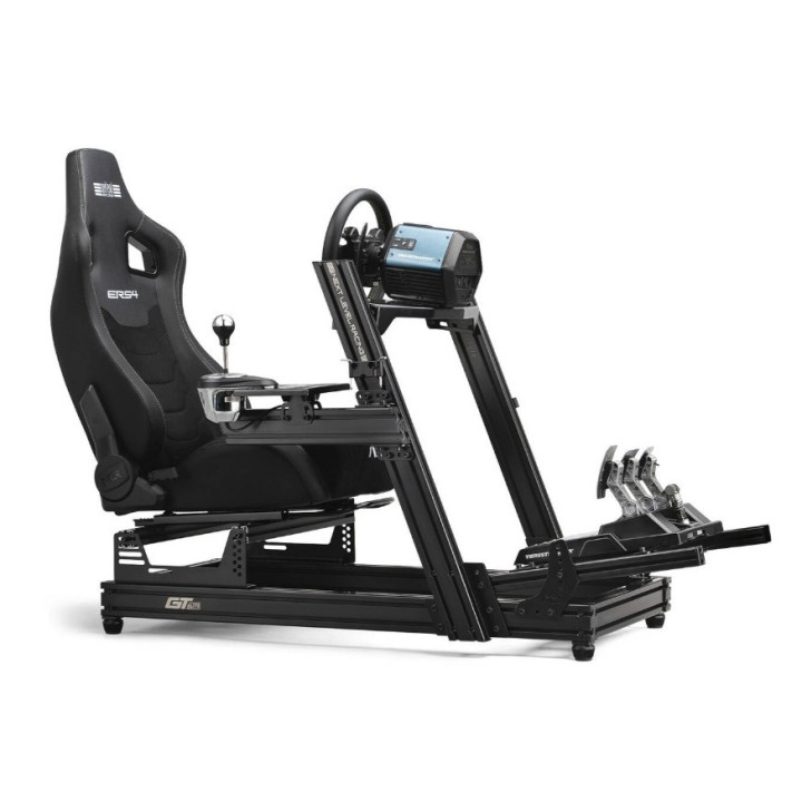 Assento de Competição Next Level Racing ELITE ERS4 Pele e Camurça Reclinável