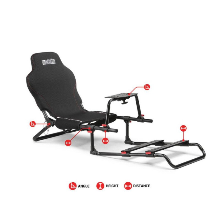 Cockpit Gaming Next Level Racing GTLite Junior Foldable para Simulação de Corridas