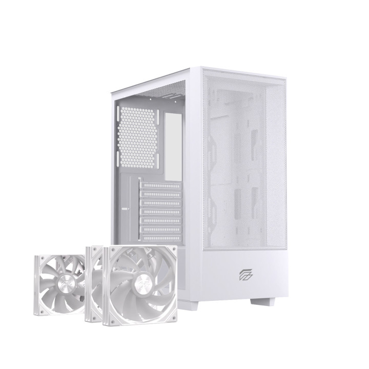 Einarex EXCS-PL-100R-W caixa para computador Midi Tower Branco