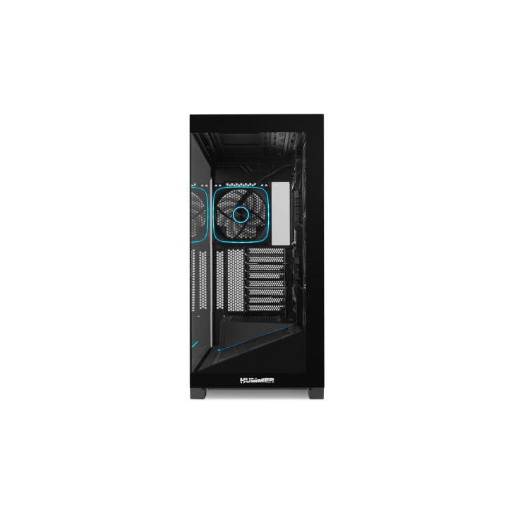 NOX Hummer BLADE Tower Preto, Transparente