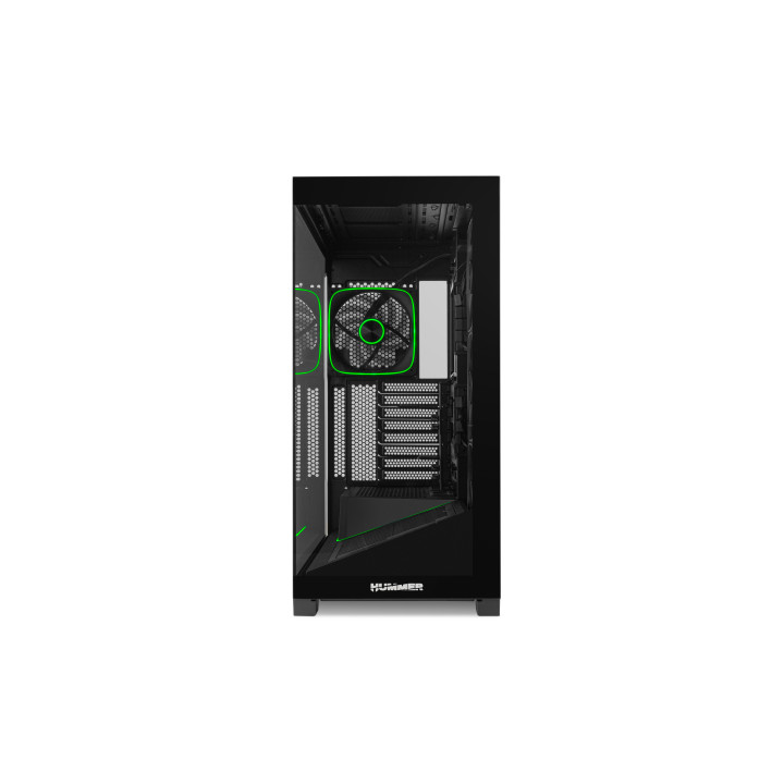 NOX Hummer BLADE Tower Preto, Transparente