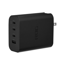ASUS ROG 140W USB-C GaN Universal Preto AC Carregamento rápido Interior